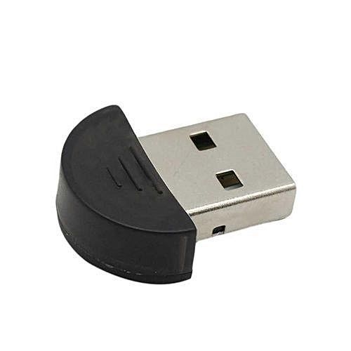 Generic Bluetooth USB 2.0 Micro Adapter Dongle - Black