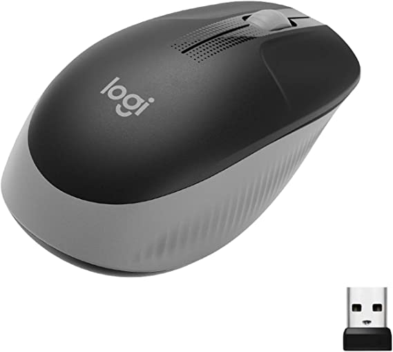 Logitech Wireless Mouse Full Size M191 - Mid Grey - 910-005922