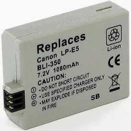Canon LP-E5 Camera Battery