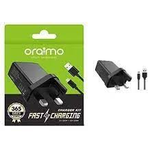 Oraimo CU-60ZR + CD-52BR Charger Kit UK 2A – Black