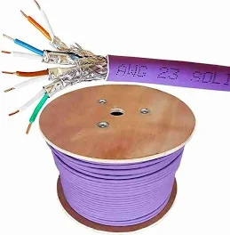 Giganet Category 6A Solid F/FTP LSOH Cable (GN-C6A-F/FTP-LSOH)