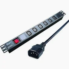 6-Way C13 PDU Aluminum