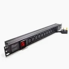 8‑Way C13 PDU – Aluminum Housing