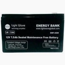 Lightwave 12 V / 7.5 Ah Battery
