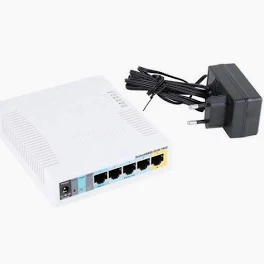 MikroTik RB951Ui-2HnD – 2.4GHz Wireless Access Point with 5 Ethernet Ports